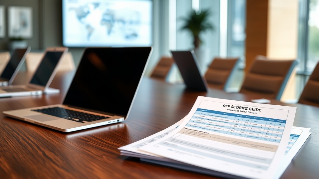 How to Score Vendor RFPs Without Spreadsheet Chaos